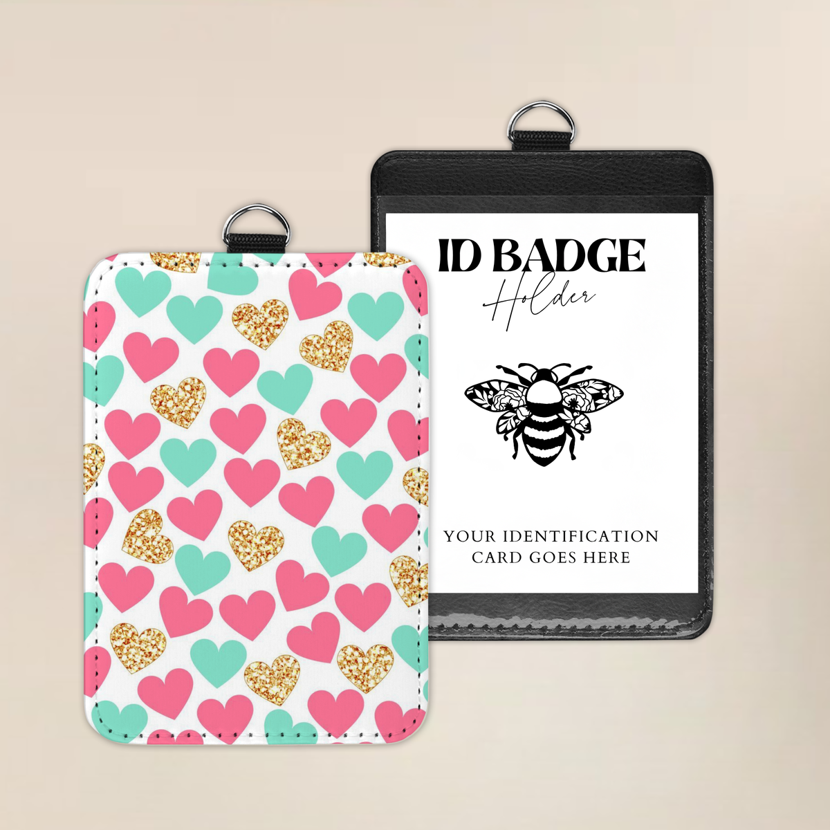 Mint To Be Loved Badge Holder