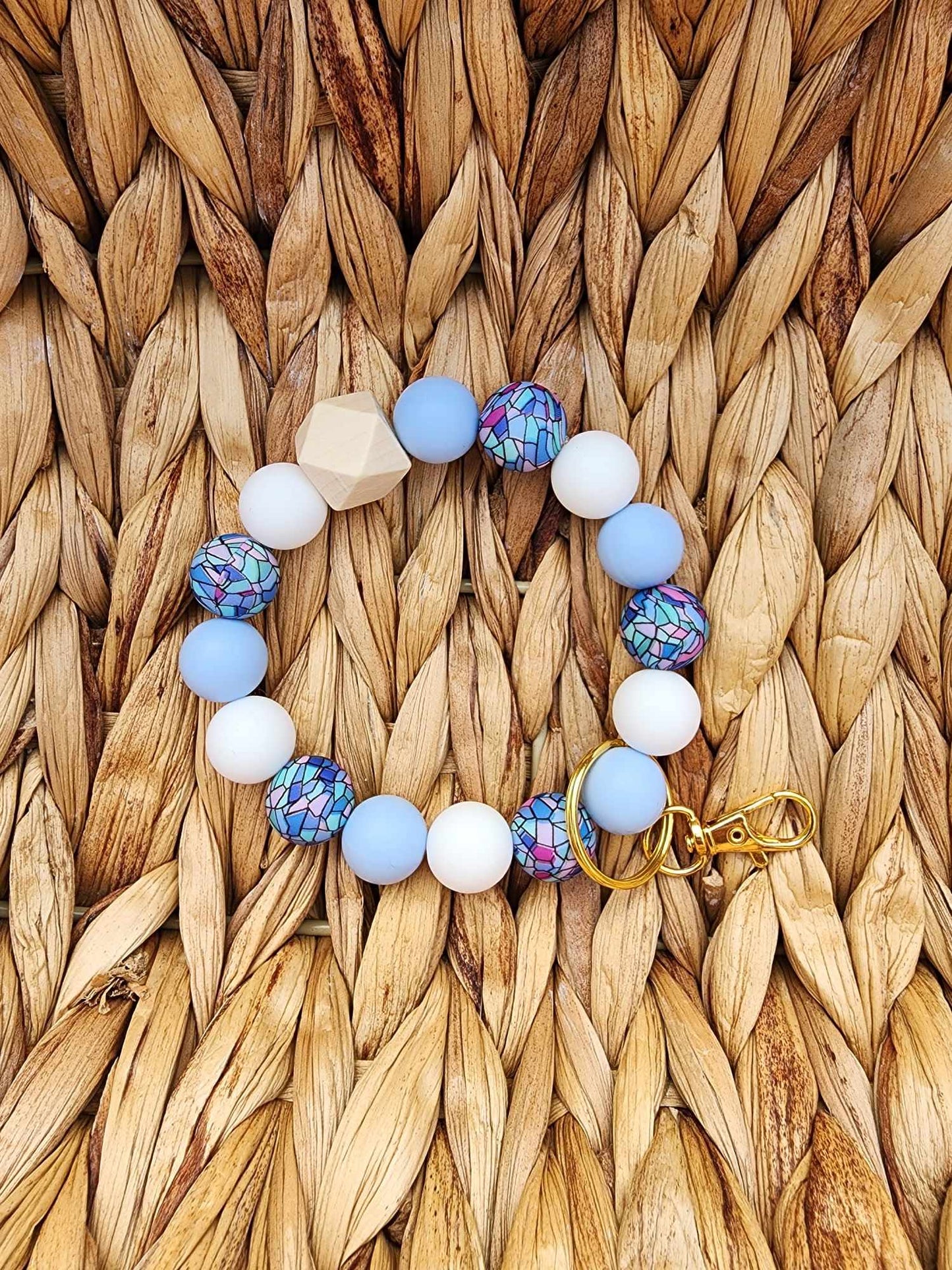 Mermaid Tales Silicone Bead Wristlet