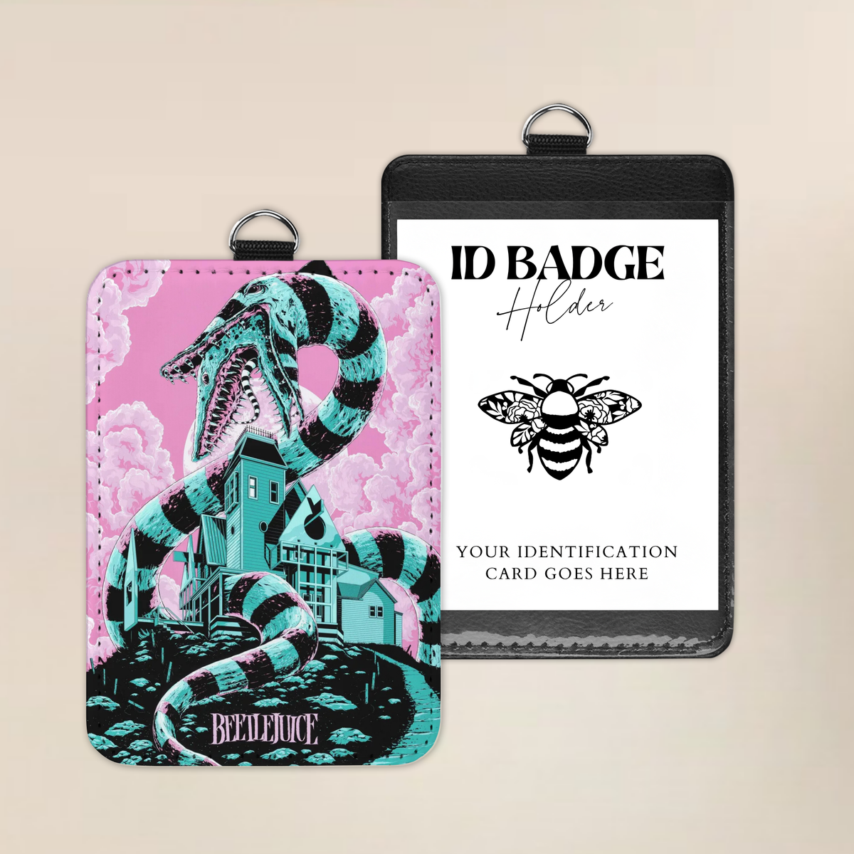 The Afterlife Express Badge Holder