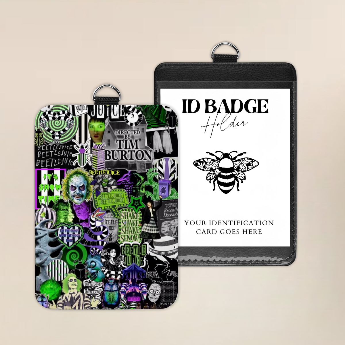Three Times The Trouble Badge Holder