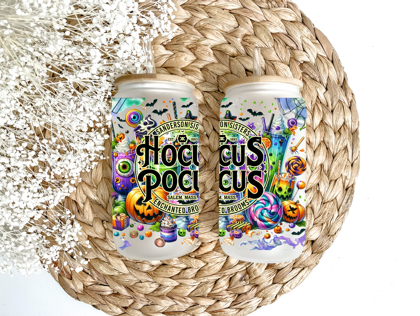 Sanderson Candy Explosion Glass Can Tumbler