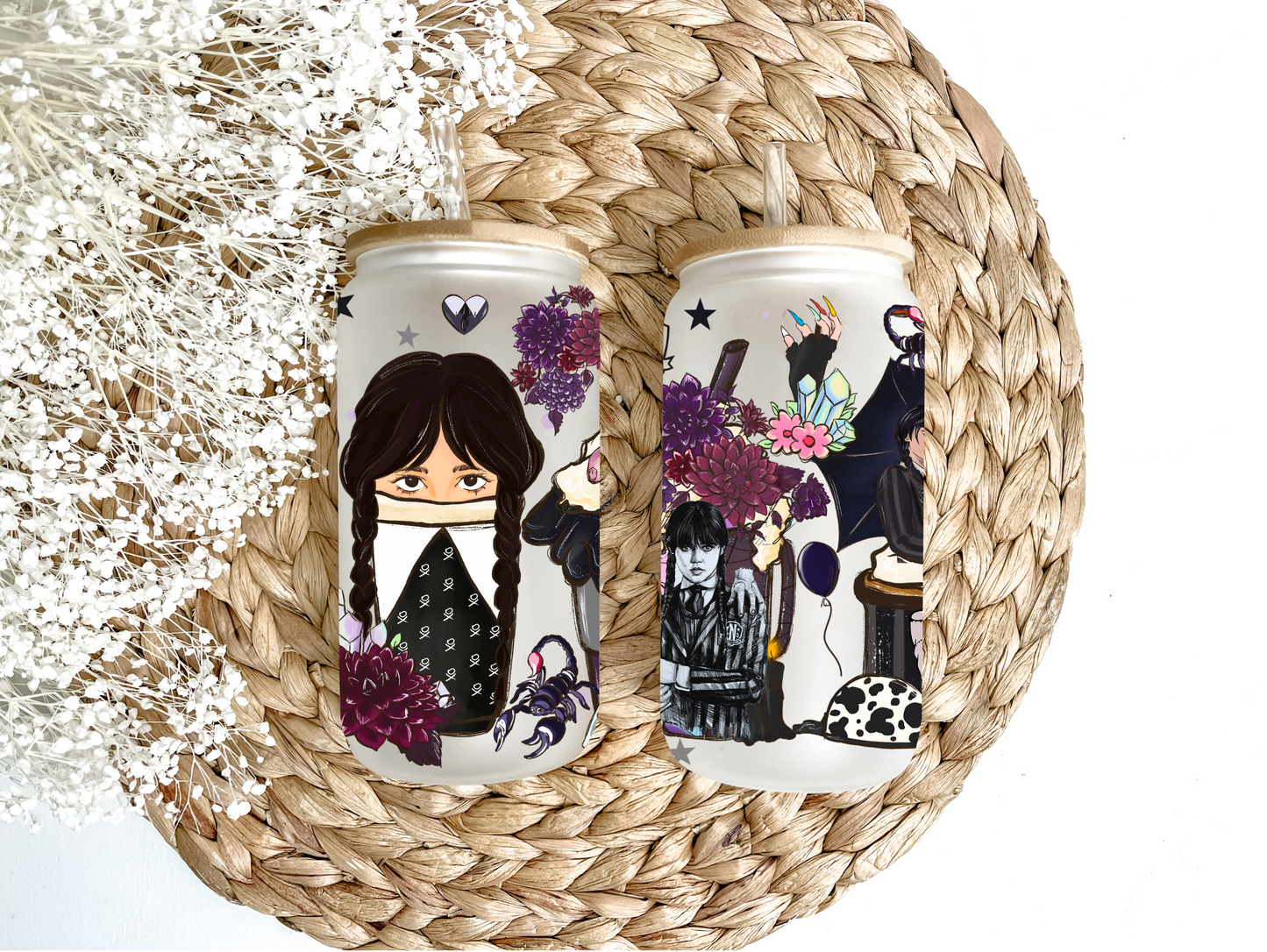 "A Cold, Dark Wednesday" Glass Can Tumbler