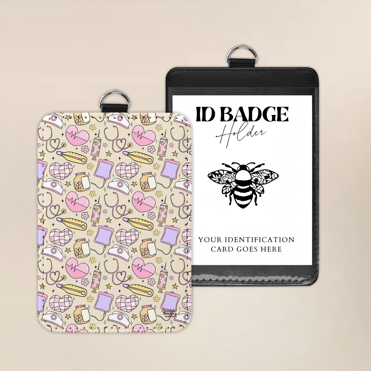 Healing Hearts Badge Holder