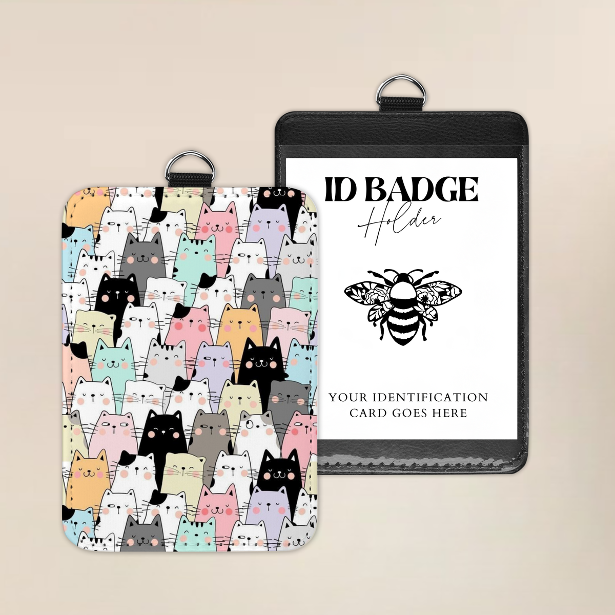 The Kitty Committee Badge Holder