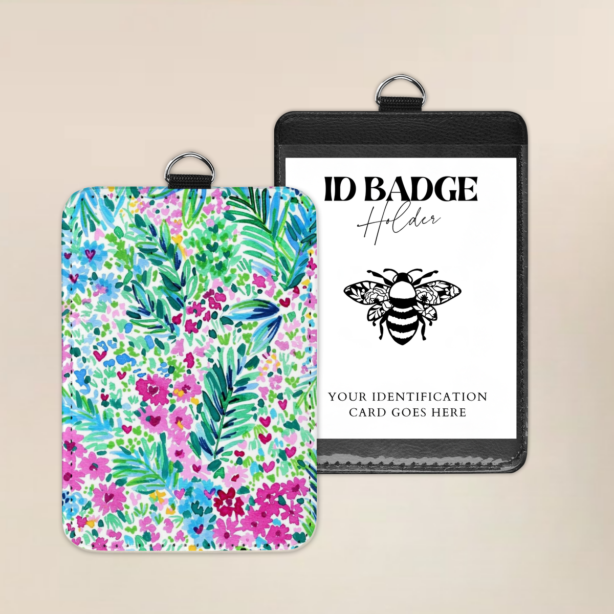 Island Garden Badge Holder
