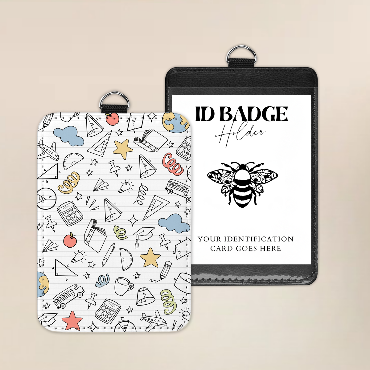 Doodle Days Badge Holder