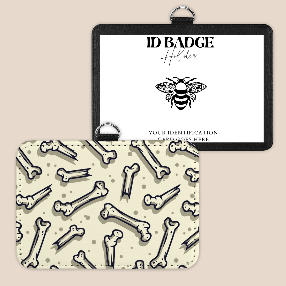 Broken Bones Badge Holder