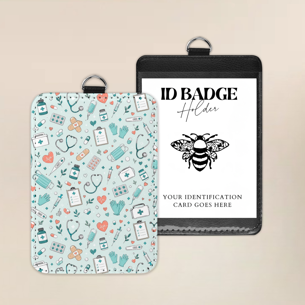A Little Dose of Love Badge Holder