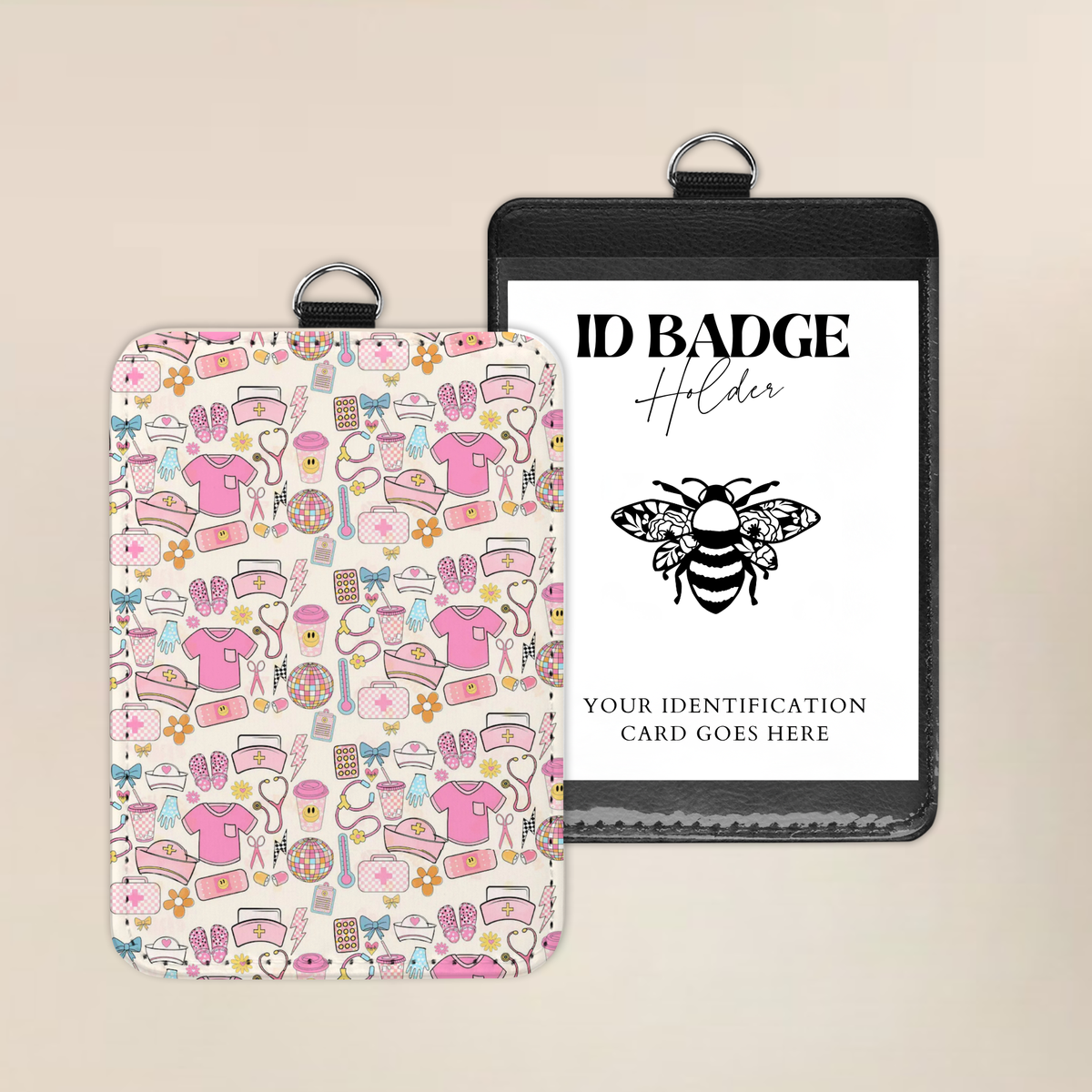 Disco Nurse Era Badge Holder