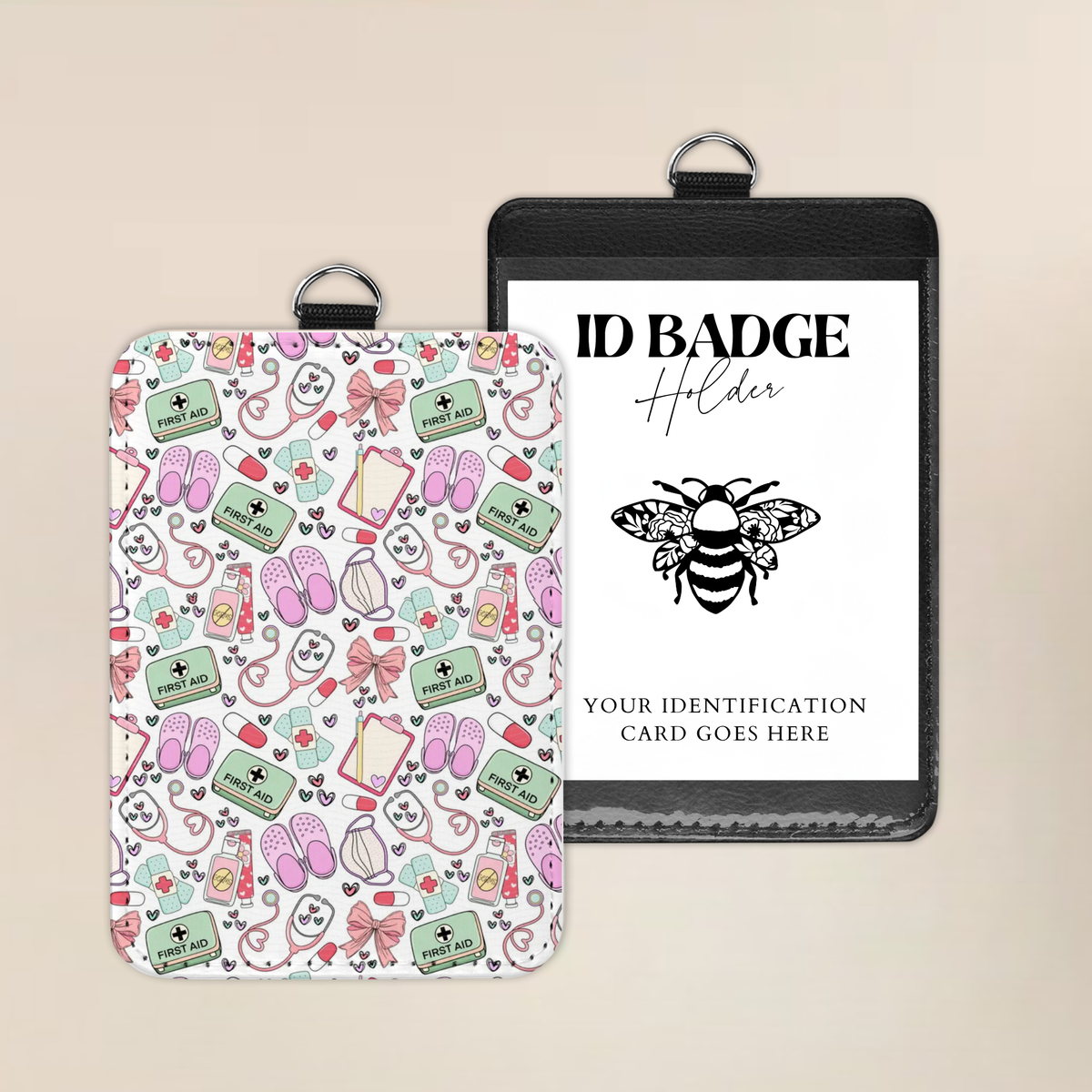 Sweetheart In Scrubs Badge Holder