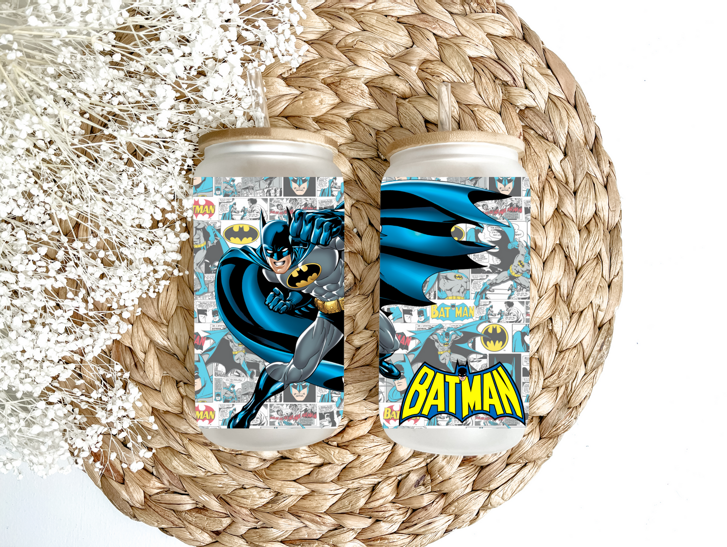 Saving Gotham Glass Can Tumbler
