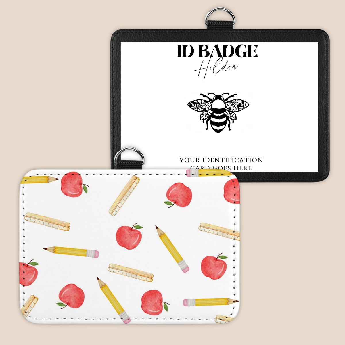 School Days Badge Holder