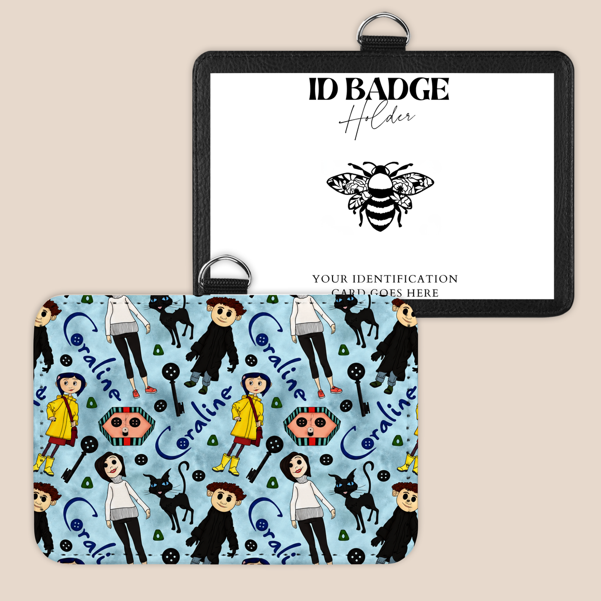 Beyond The Hidden Door Badge Holder