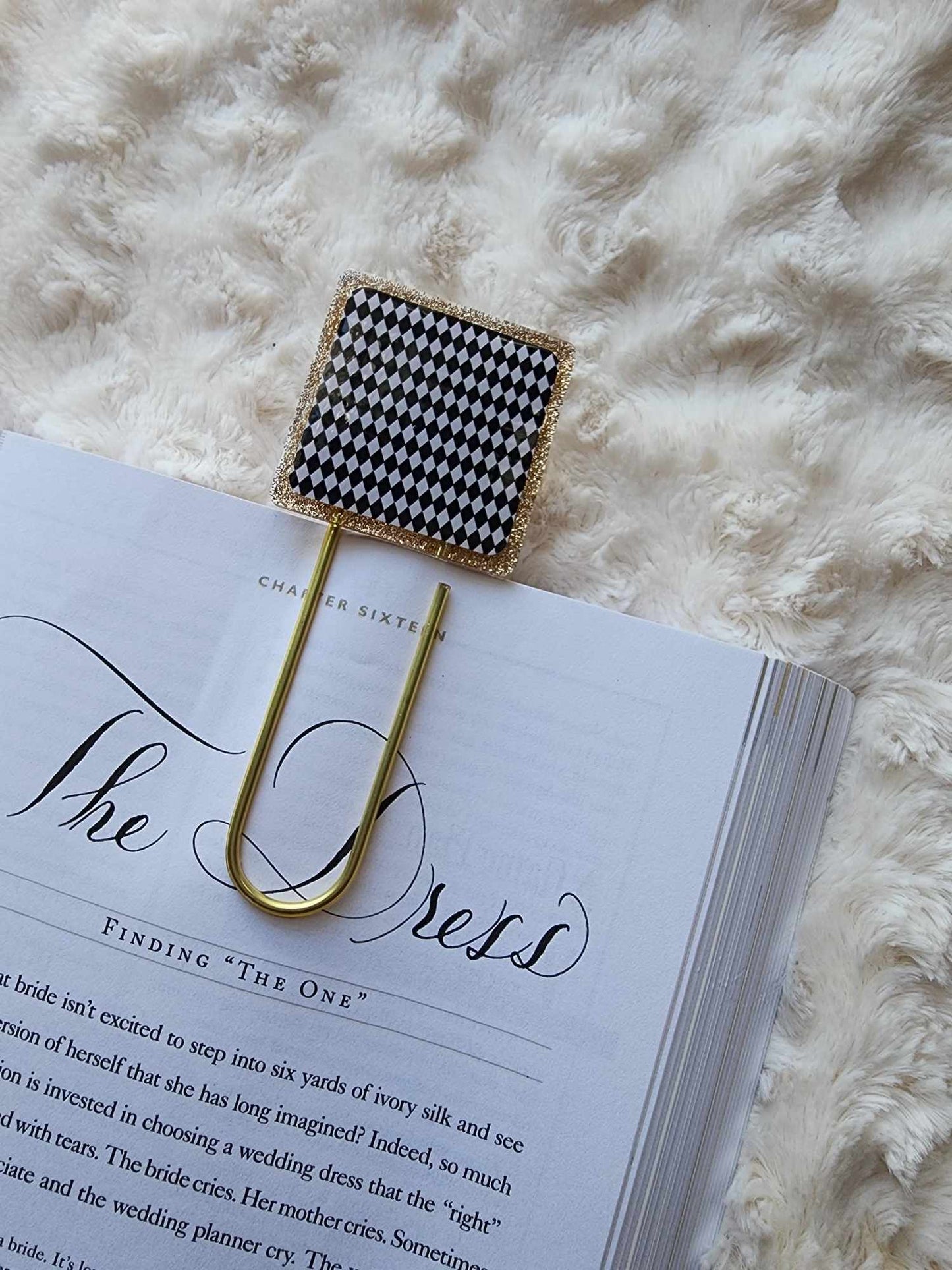 Royal Checkers Jumbo Clip