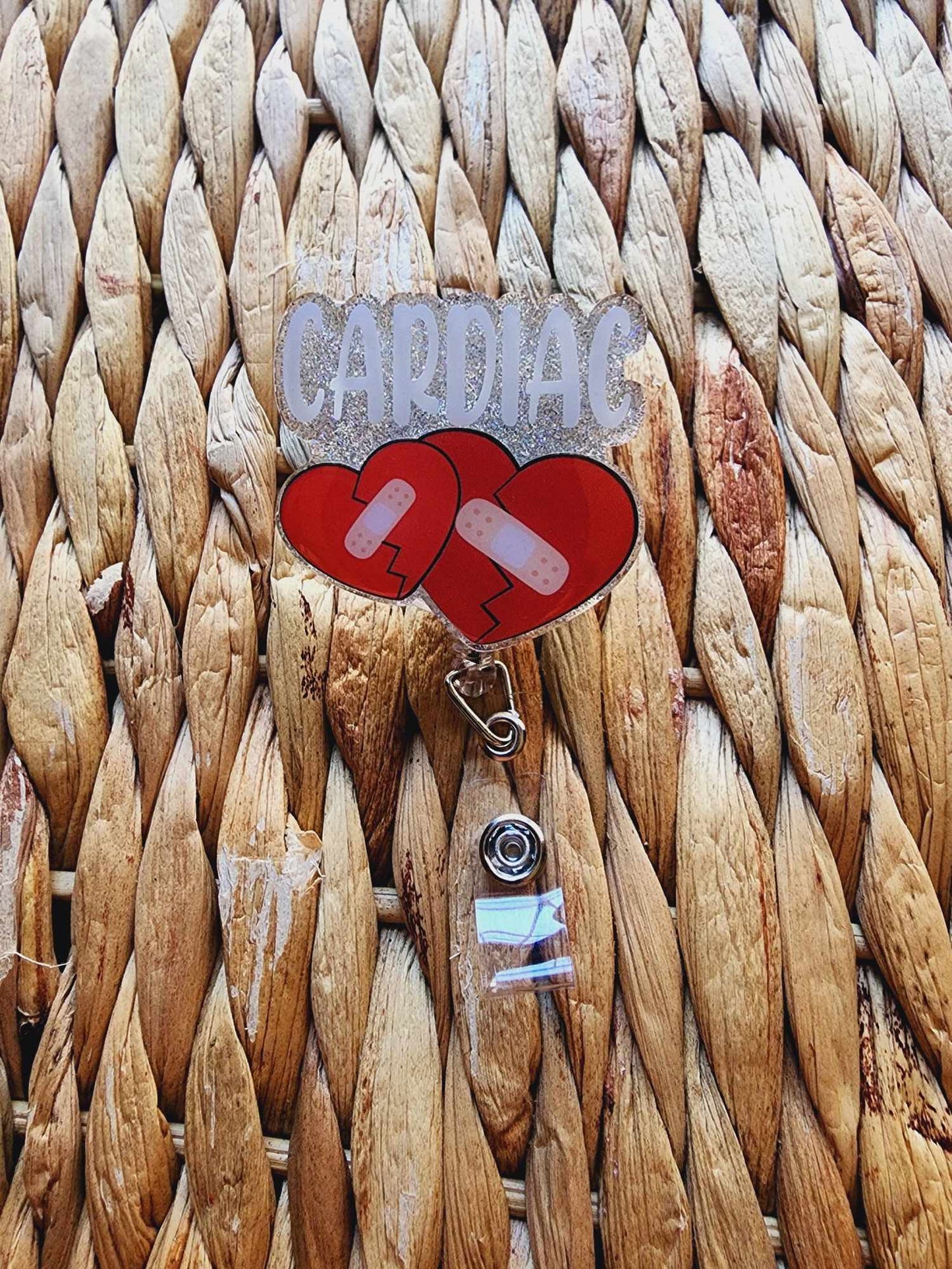 Cardiac Broken Hearts Badge Reel