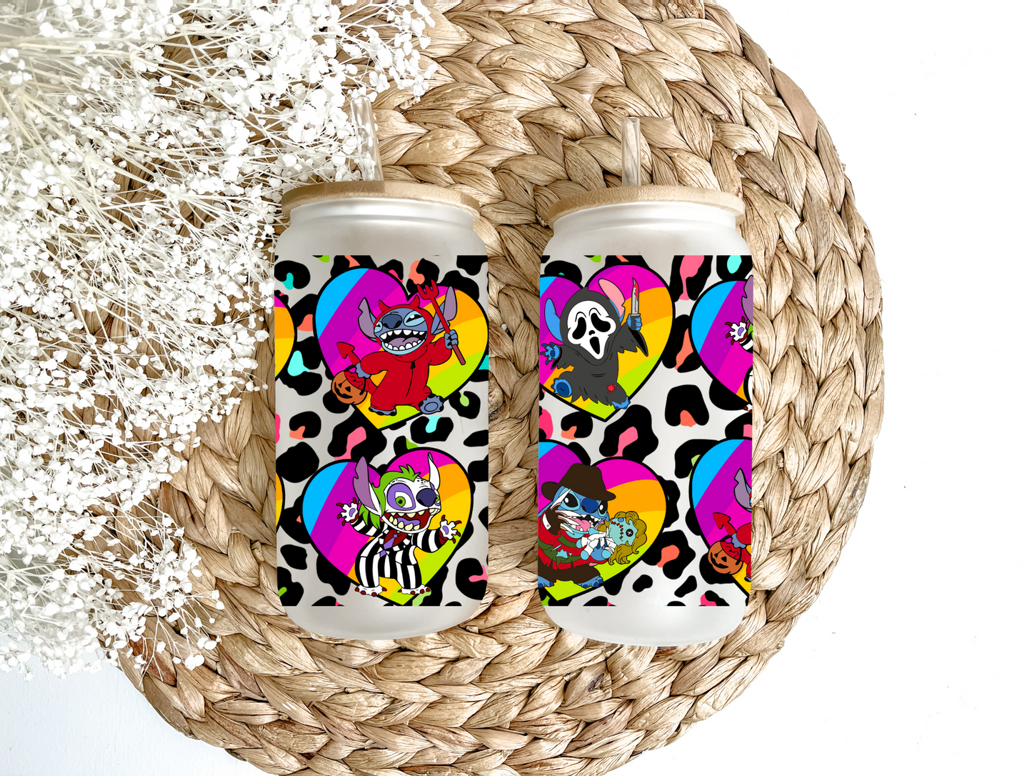 Stitched Up Costumes Glass Can Tumbler