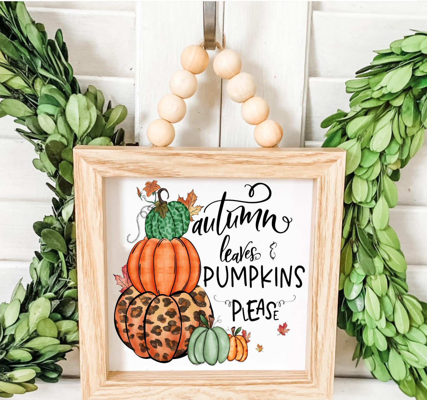 Autumn Leaves & Pumpkins Please