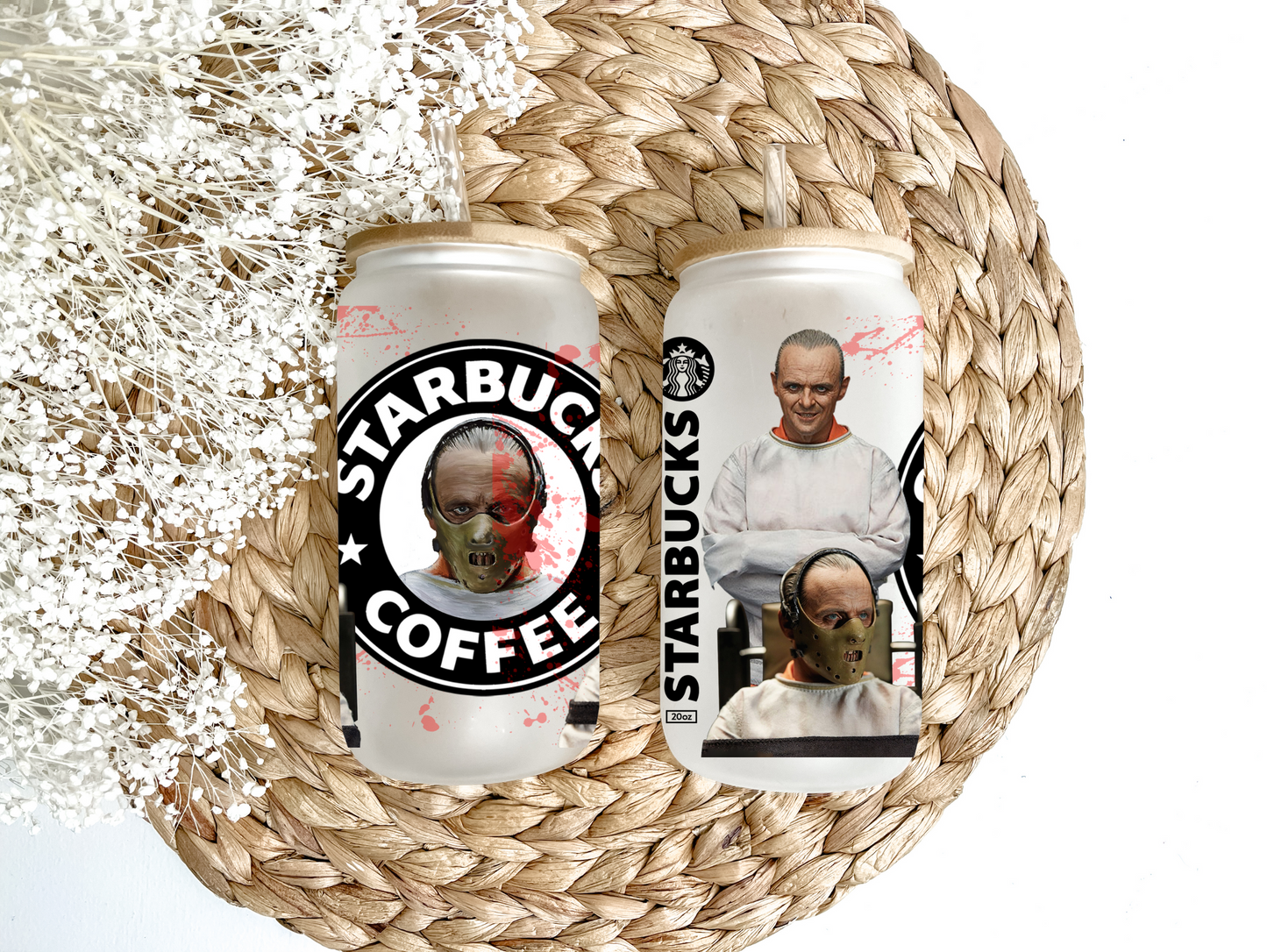 Hannibal Glass Can Tumbler