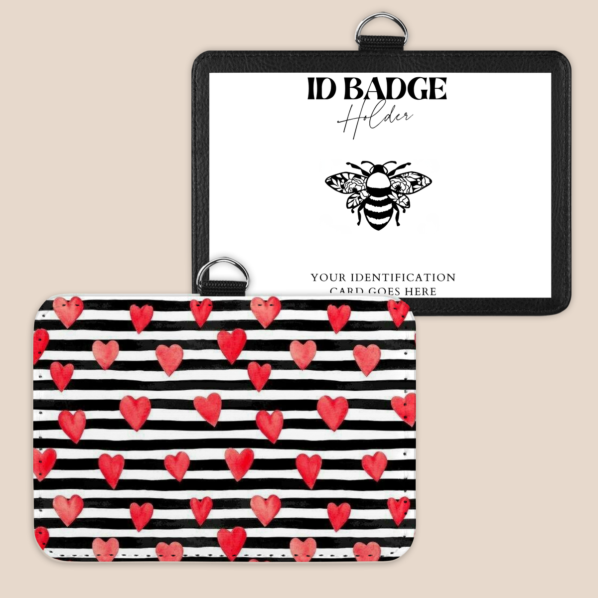 Love Struck Badge Holder