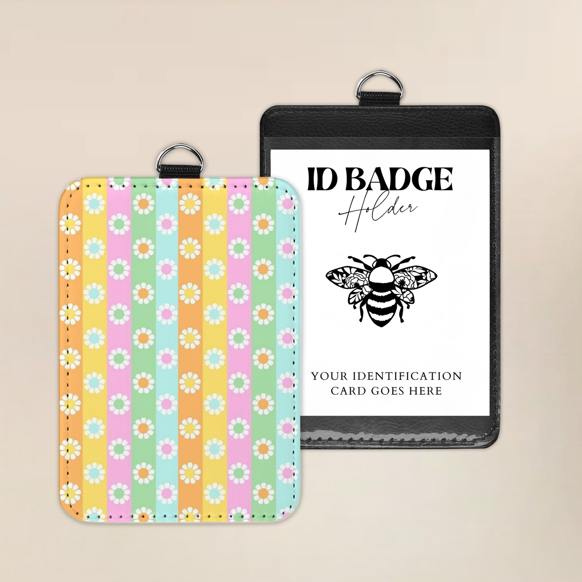 Sweet Daisy Sunshine Badge Holder