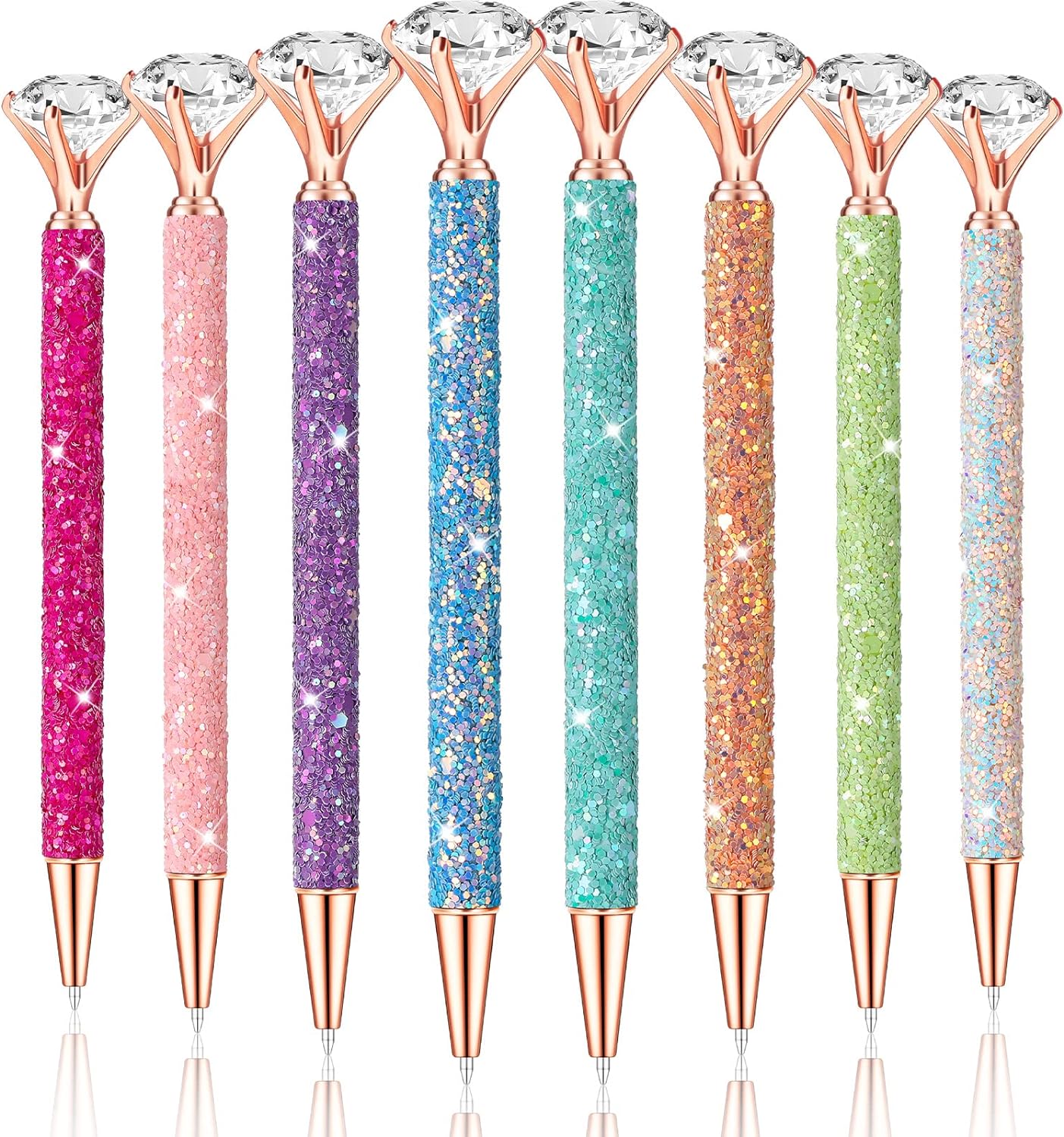 Chunky Glitter Diamond Top Pen