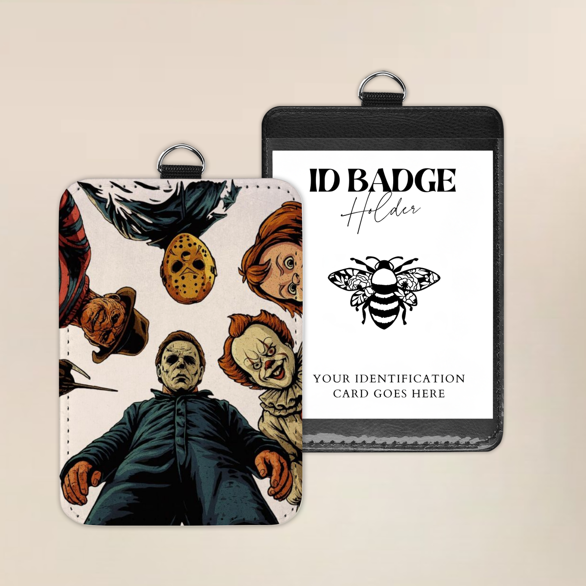 The Slasher Squad Badge Holder