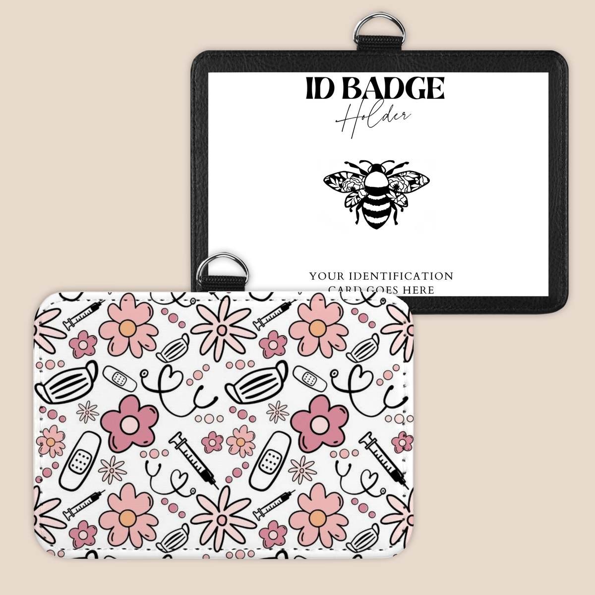 The Floral Care Club Badge Holder
