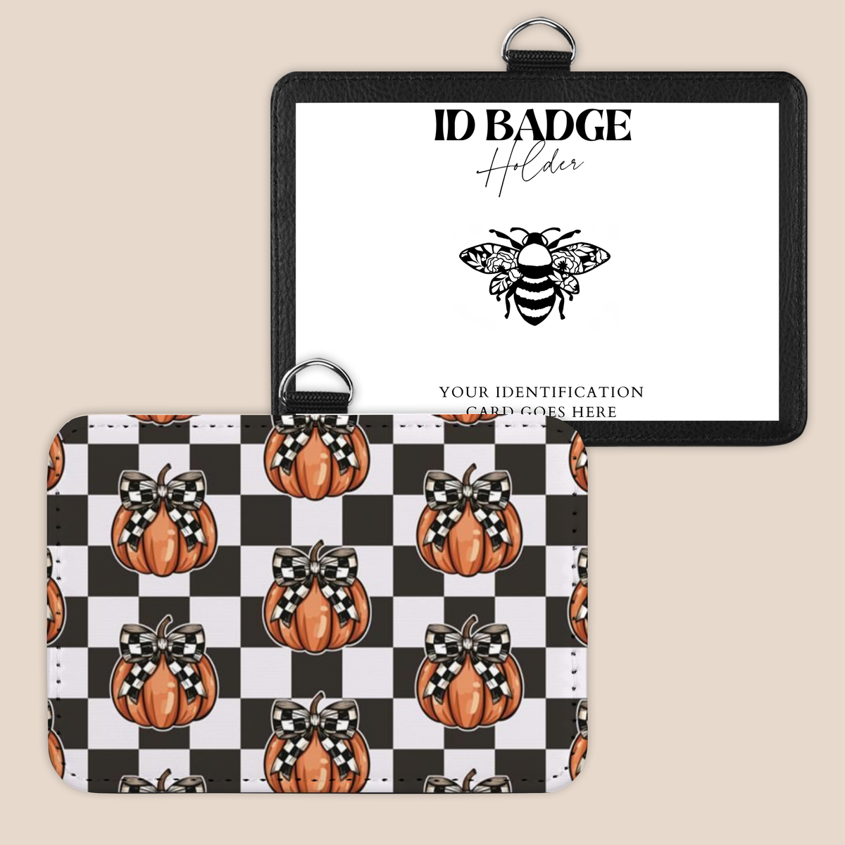 The Spooky Bow Club Badge Holder