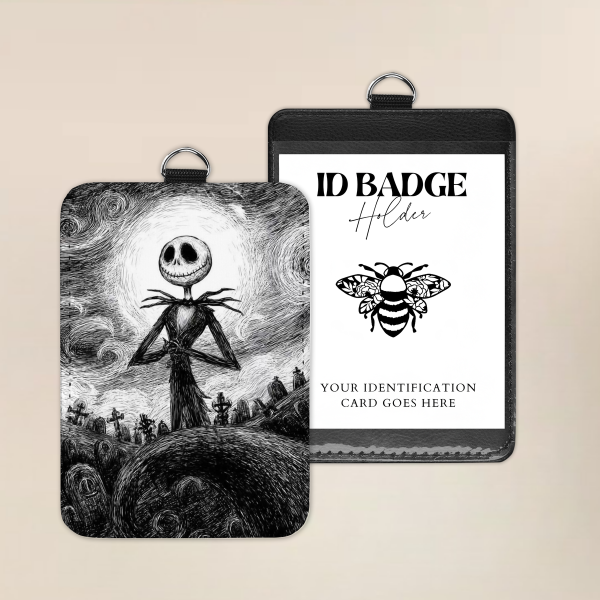The Enchanted Graveyard Badge Holder