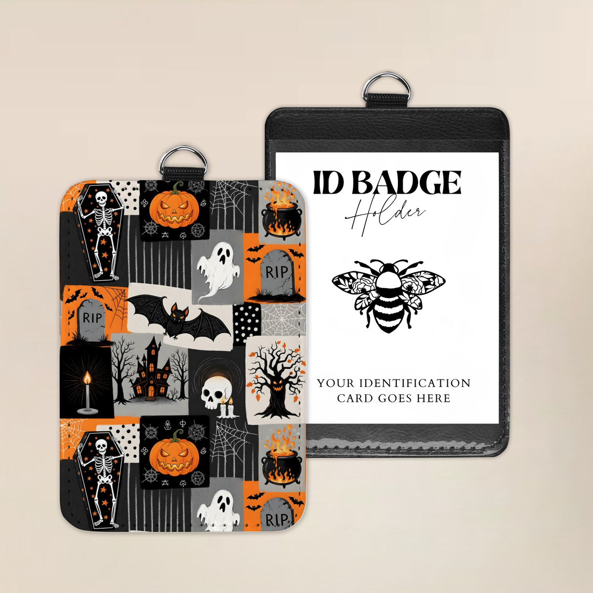 Patchwork of Nightmares Badge Holder