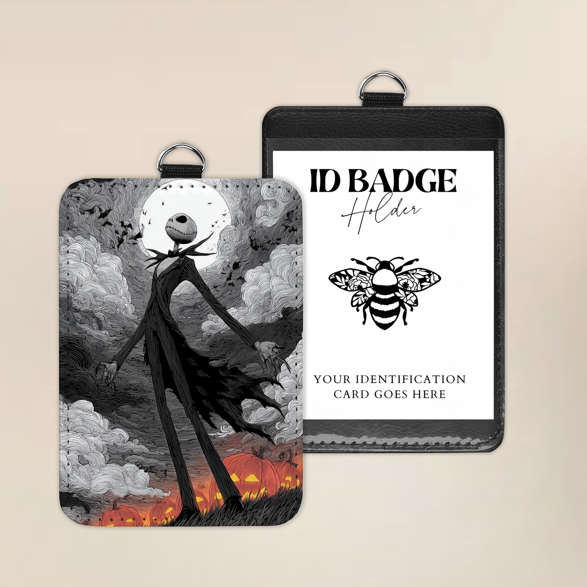 Moonlight Night Badge Holder