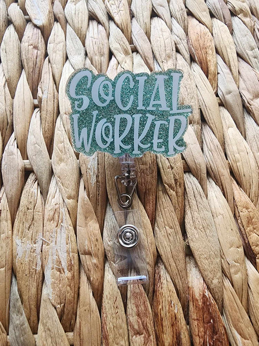 Social Worker Badge Reel