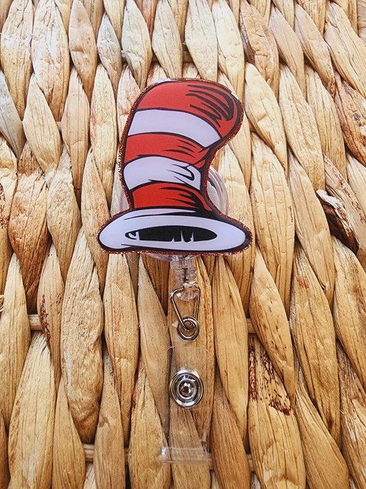 Whimsical Hat Badge Reel