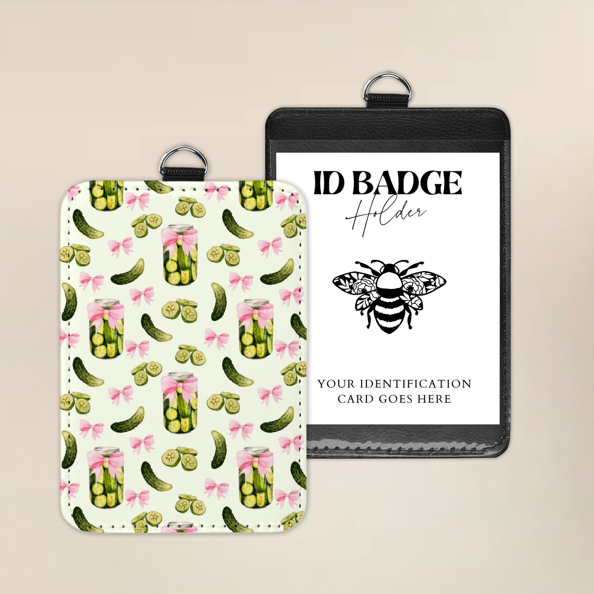 Pickled To Perfection Badge Holder