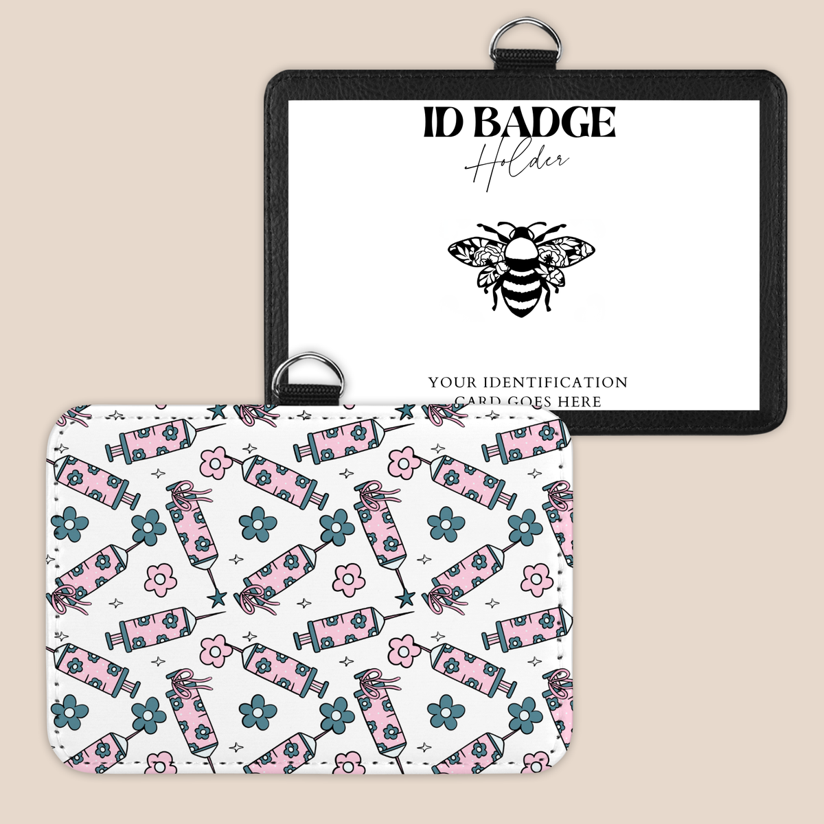 Daisy Dose of Care Badge Holder