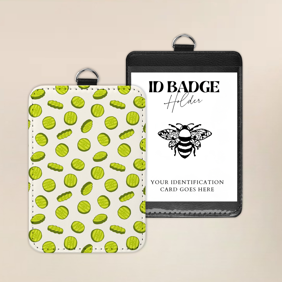 Brine & Shine Badge Holder