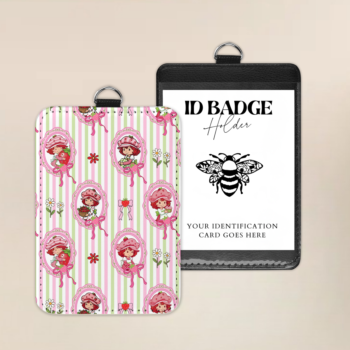 Sweet Berry Nostalgia Badge Holder
