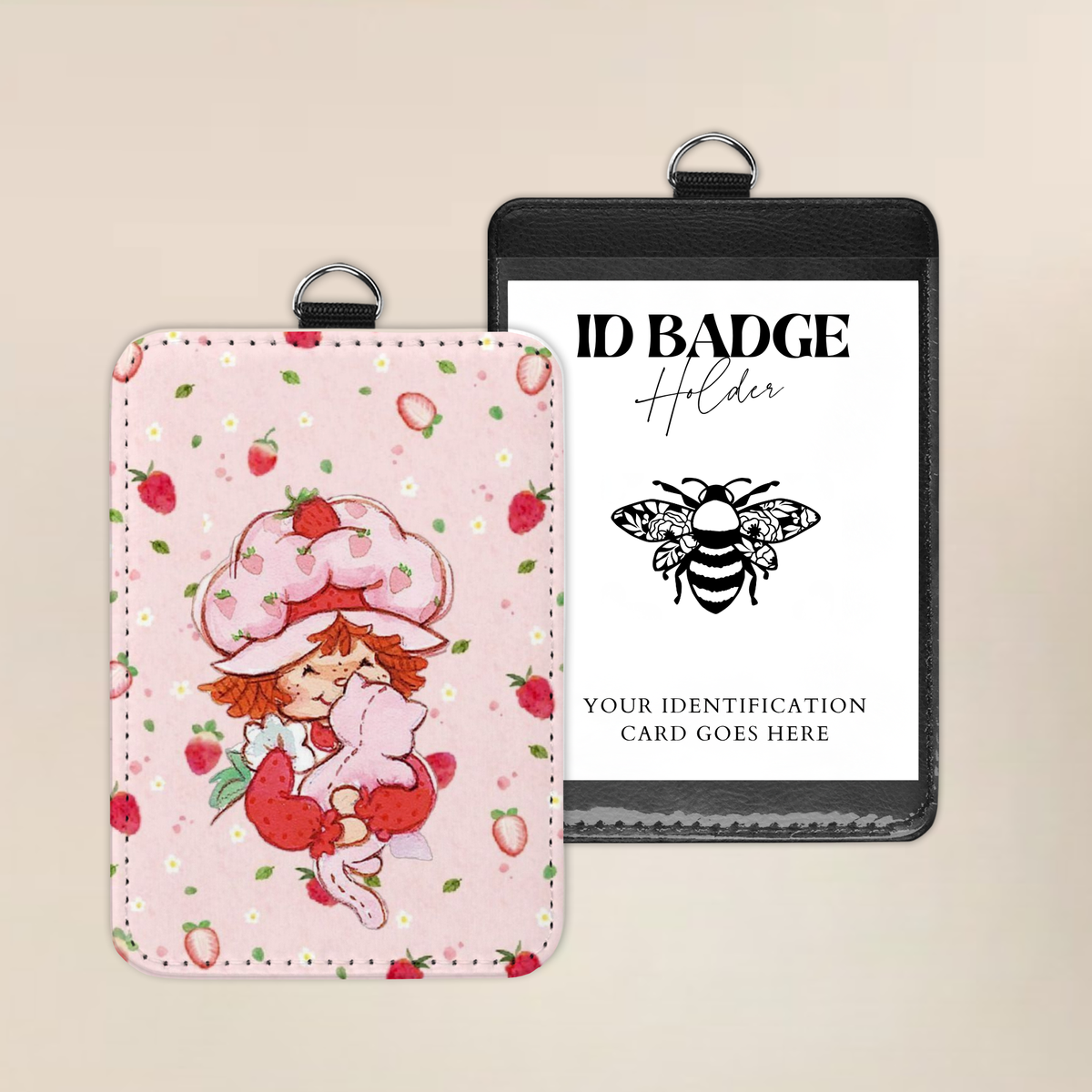 Berry Sweet Bliss Badge Holder