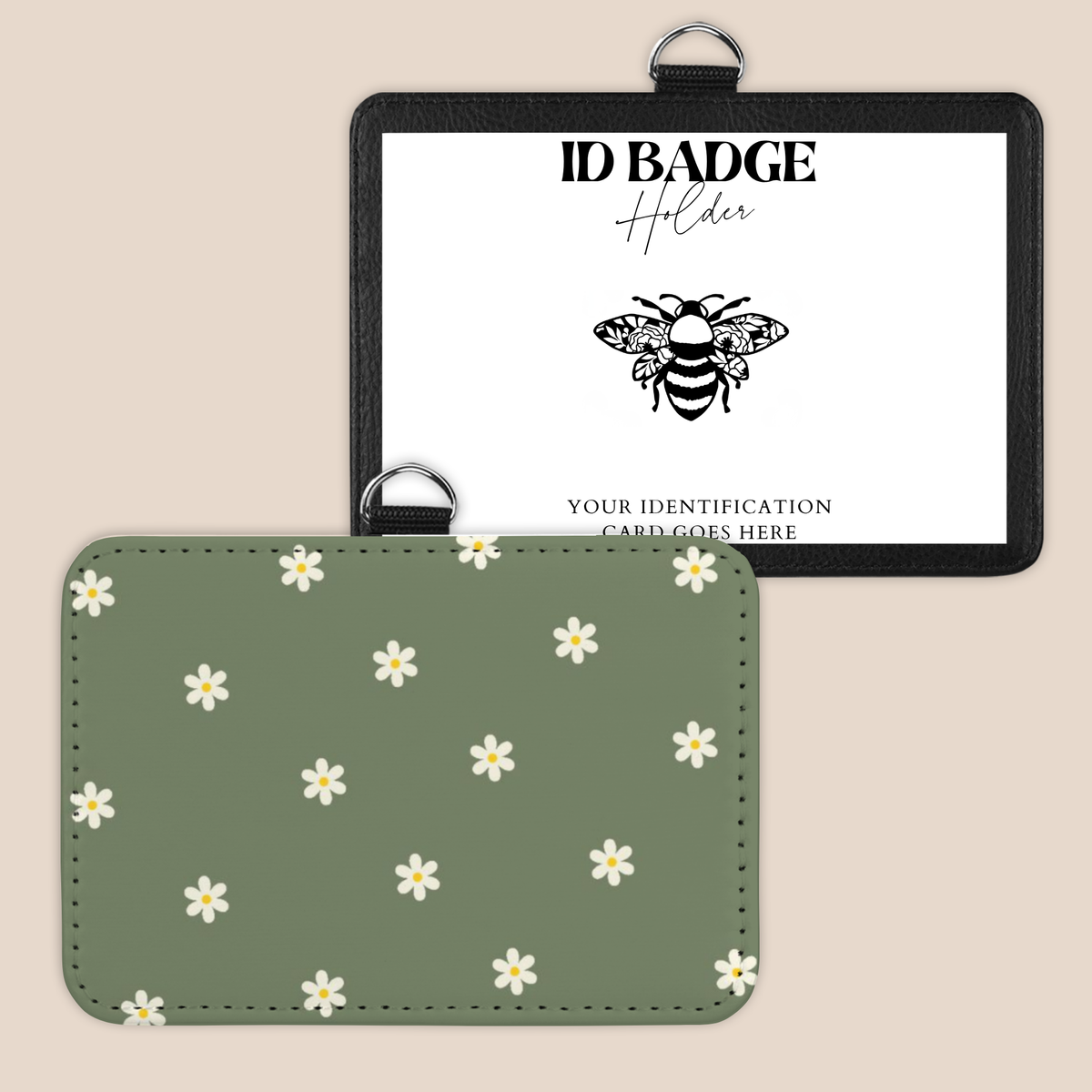 Daisy Darling Badge Holder
