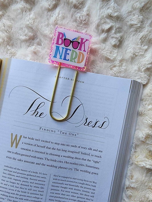 Book Nerd Jumbo Clip