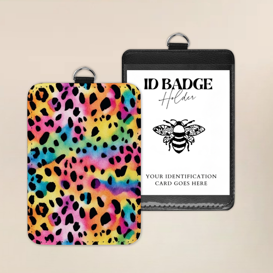 Color Me Wild Badge Holder