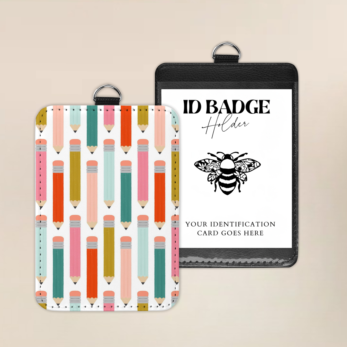 Doodles & Daydreams Badge Holder