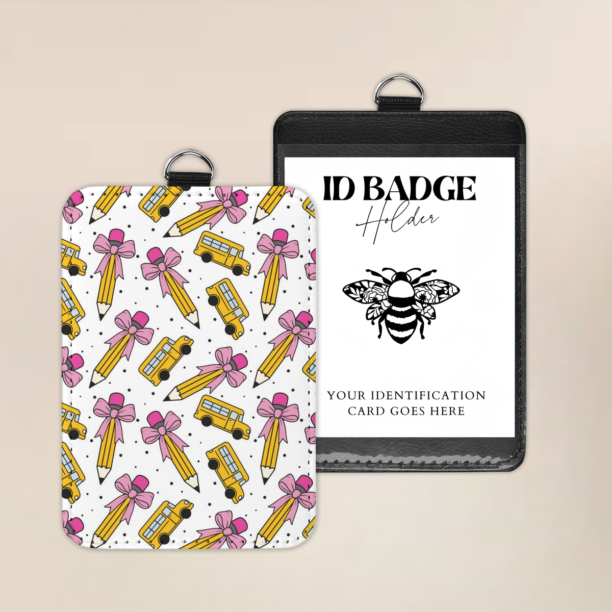 All Aboard The Bow Express Badge Holder
