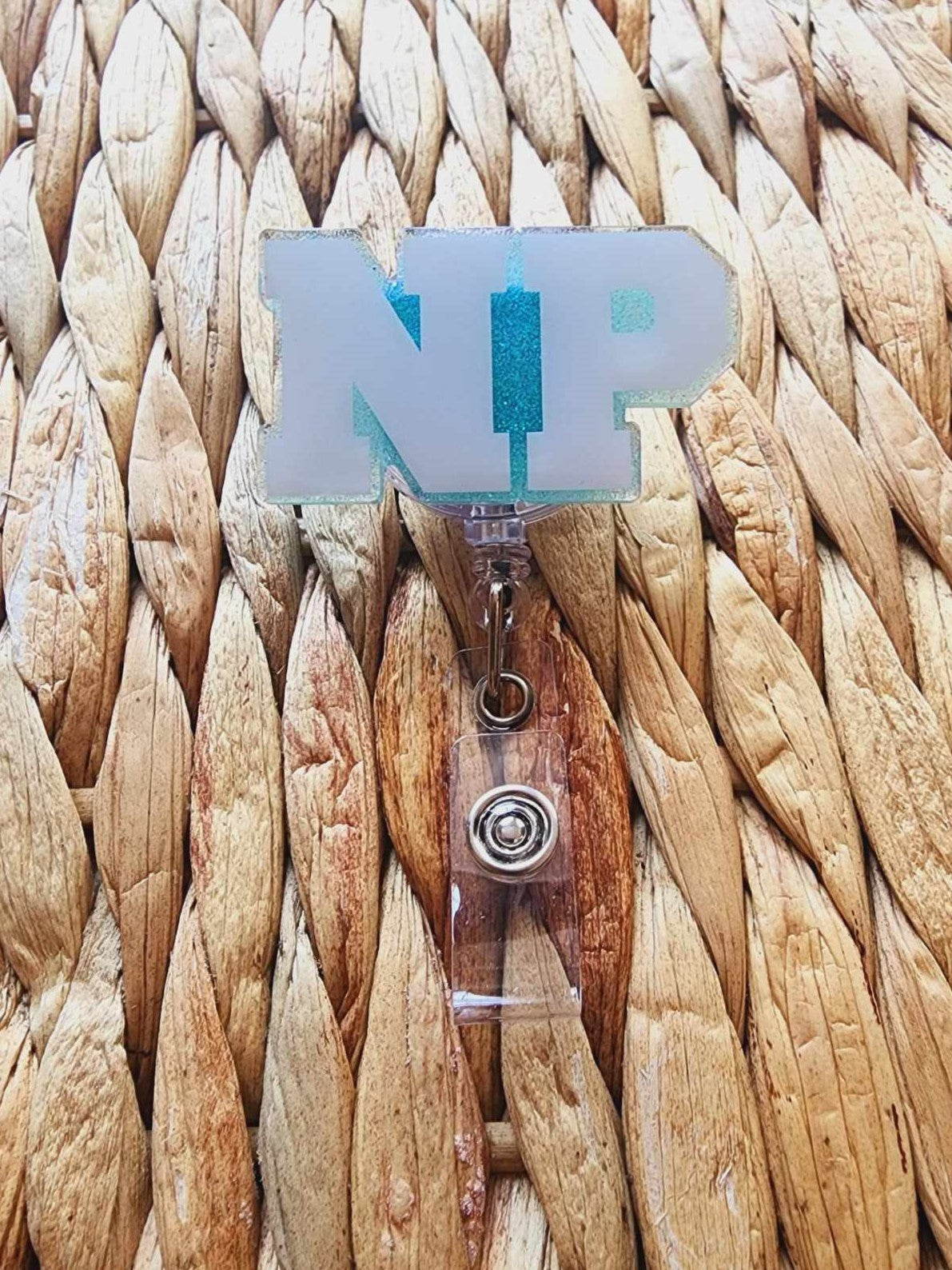 NP Nurse Practitioner Badge Reel