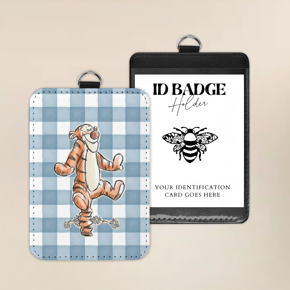 Bouncing With Joy Badge Holder