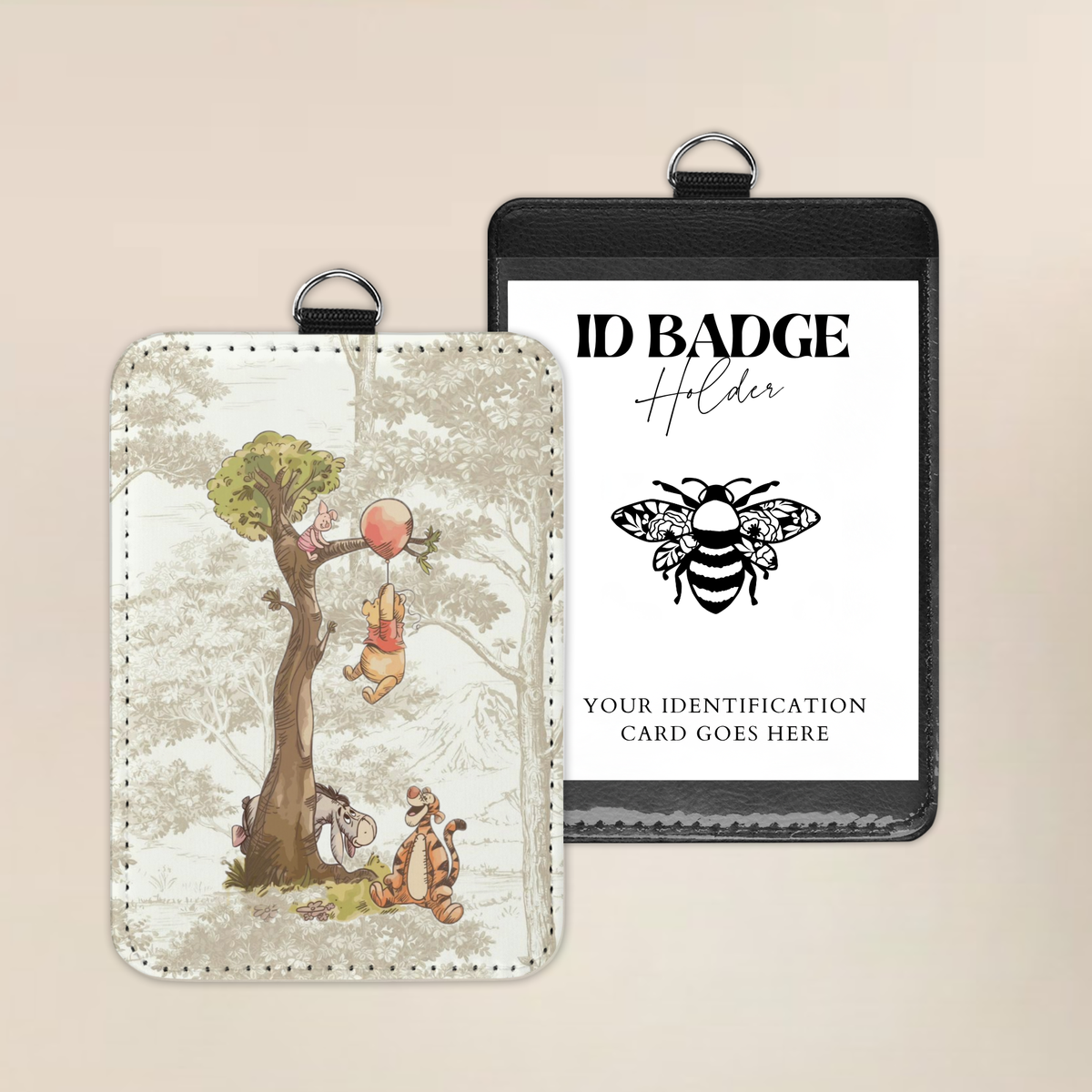 Sweet Wood Adventures Badge Holder
