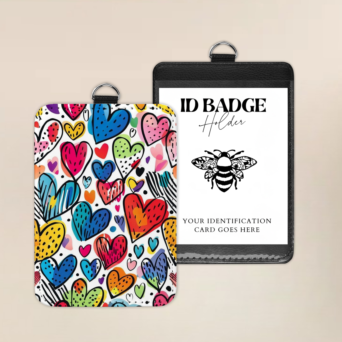 Love In Every Color Badge Holder