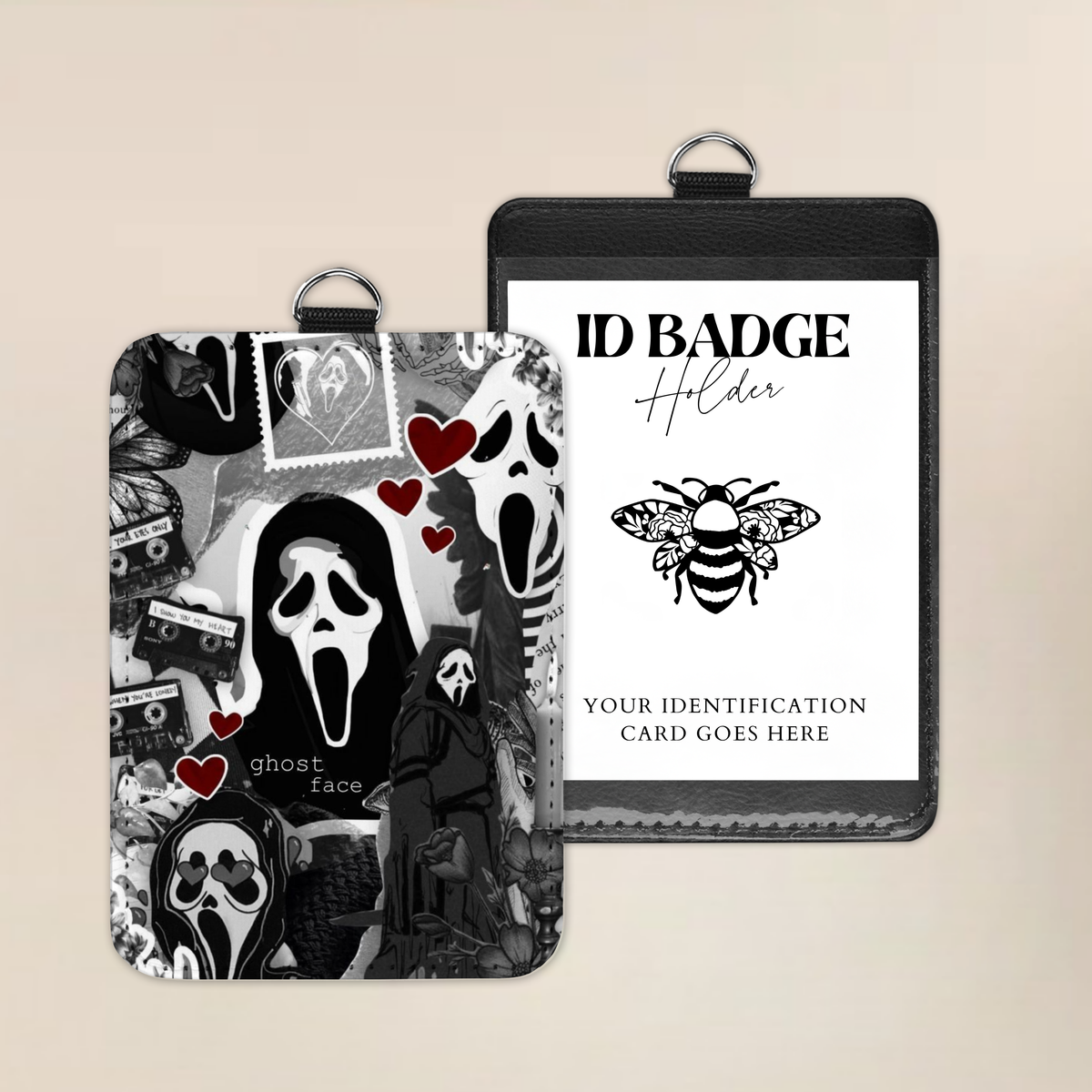 Screaming For Love Badge Holder