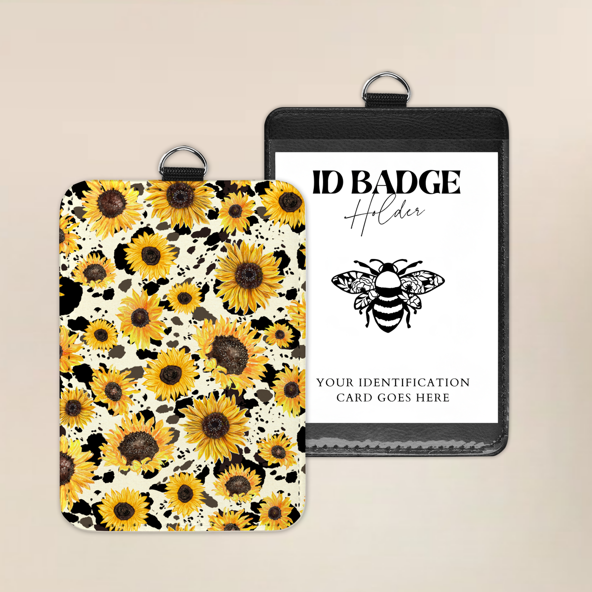 Moo & Bloom Badge Holder