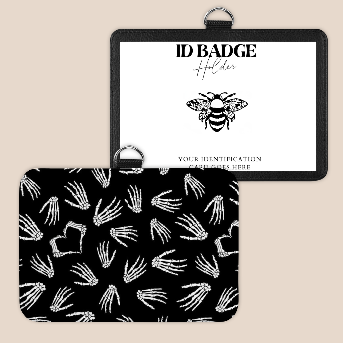 Death Grip Badge Holder